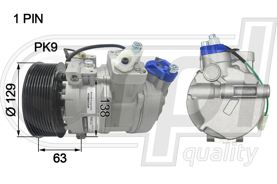 Compresor, climatizare APCOMB5034 RPL QUALITY