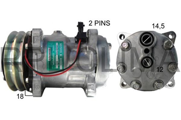 Compresor, climatizare APCORE0057 RPL QUALITY