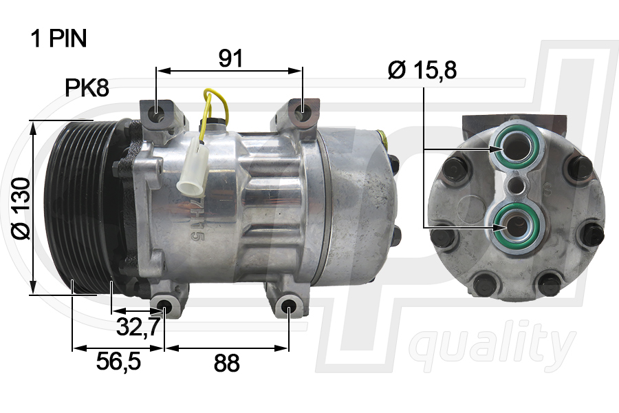 Compresor, climatizare APCORE5071 RPL QUALITY