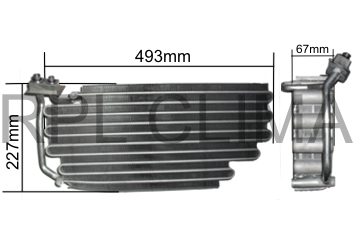 Evaporator,aer conditionat APEVSC5001 RPL QUALITY