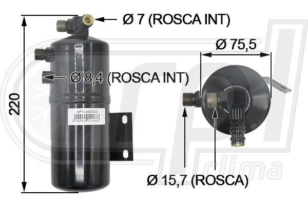 Uscator,aer conditionat APFLVO0020 RPL QUALITY