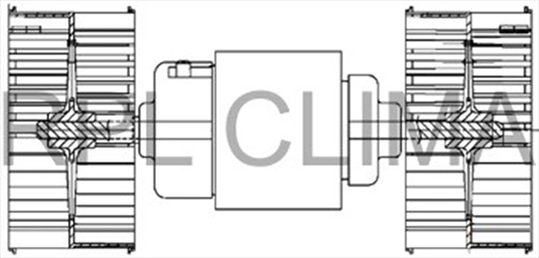 Electromotor, ventilatie interioara APVTMB0038 RPL QUALITY