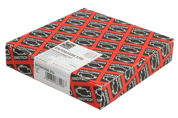 Set segmenti piston ENT041036 STD ENGITECH