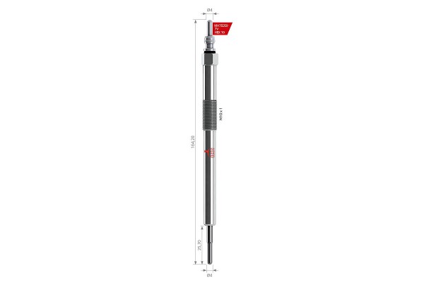 Bujie incandescenta MH70209 MEHA AUTOMOTIVE