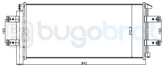 Condensator, climatizare 62-MS5054 BUGOBROT