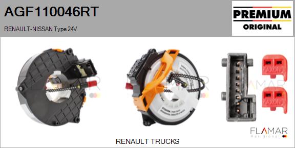 Arc spirala, Airbag AGF110046RT FLAMAR
