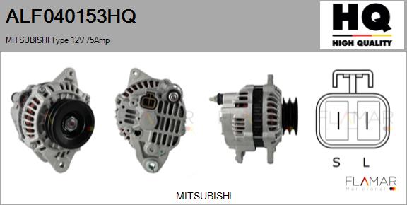 Generator / Alternator ALF040153HQ FLAMAR