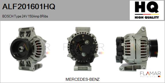 Generator / Alternator ALF201601HQ FLAMAR