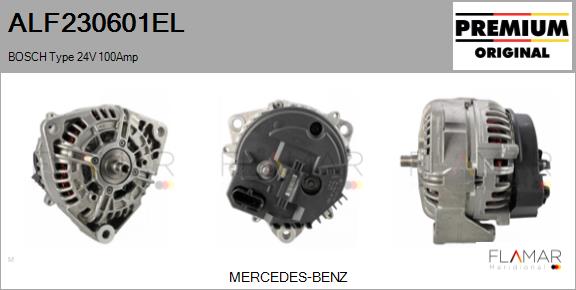 Generator / Alternator ALF230601EL FLAMAR