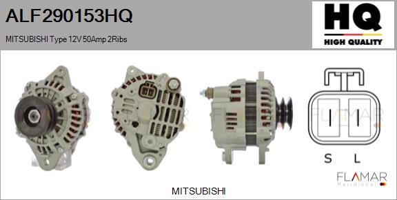 Generator / Alternator ALF290153HQ FLAMAR