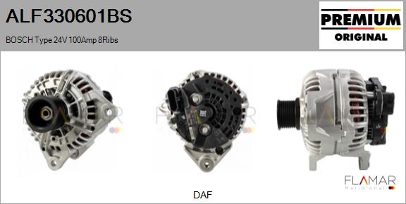 Generator / Alternator ALF330601BS FLAMAR