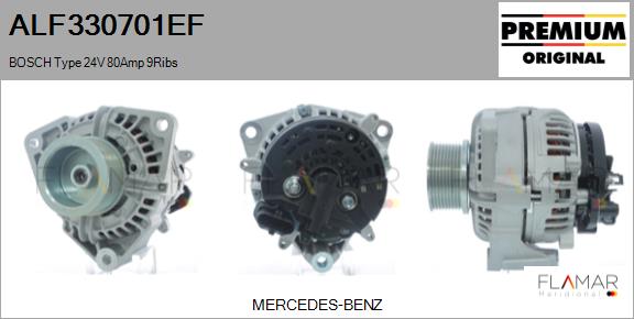 Generator / Alternator ALF330701EF FLAMAR