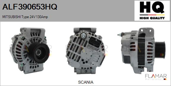 Generator / Alternator ALF390653HQ FLAMAR