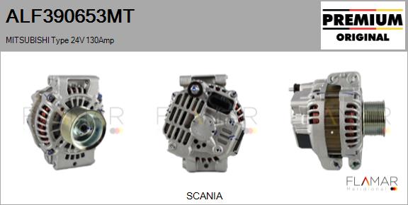 Generator / Alternator ALF390653MT FLAMAR