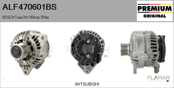 Generator / Alternator ALF470601BS FLAMAR