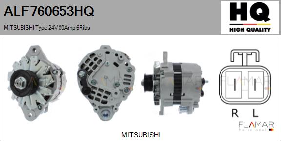 Generator / Alternator ALF760653HQ FLAMAR