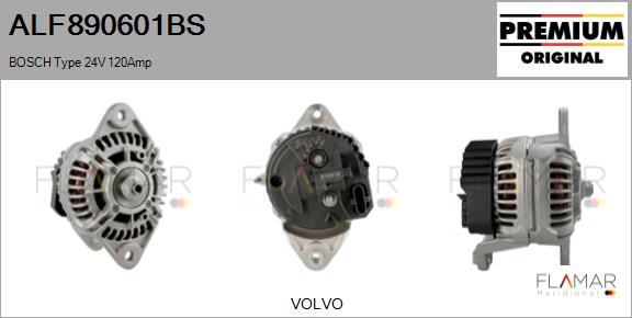 Generator / Alternator ALF890601BS FLAMAR