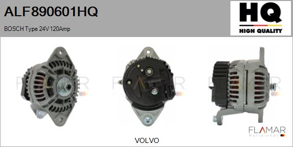 Generator / Alternator ALF890601HQ FLAMAR