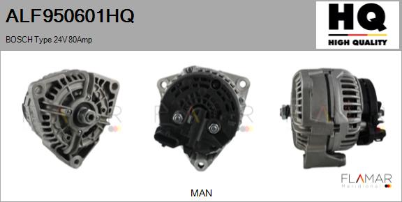 Generator / Alternator ALF950601HQ FLAMAR