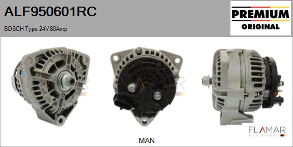 Generator / Alternator ALF950601RC FLAMAR