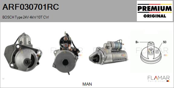 Starter ARF030701RC FLAMAR