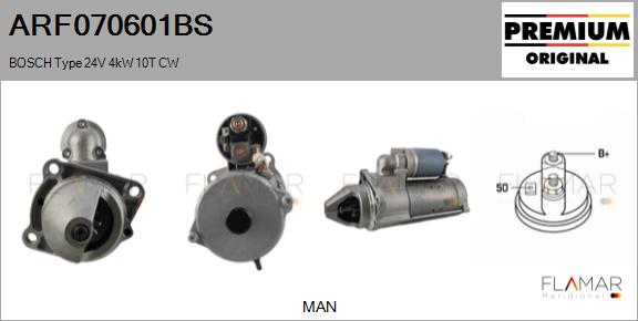 Starter ARF070601BS FLAMAR