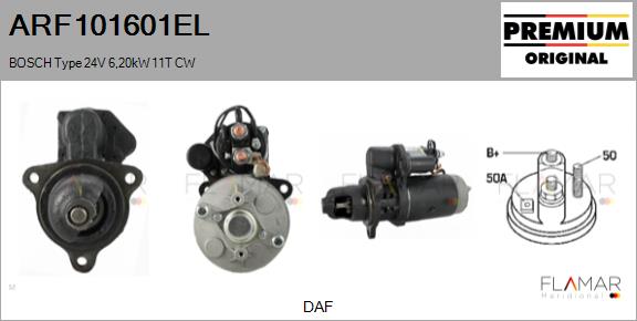 Starter ARF101601EL FLAMAR