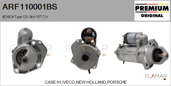Starter ARF110001BS FLAMAR