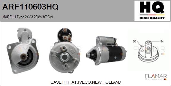 Starter ARF110603HQ FLAMAR