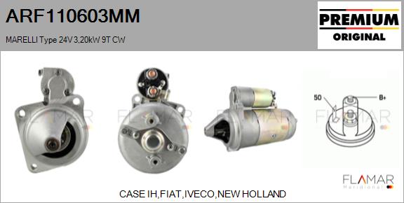 Starter ARF110603MM FLAMAR