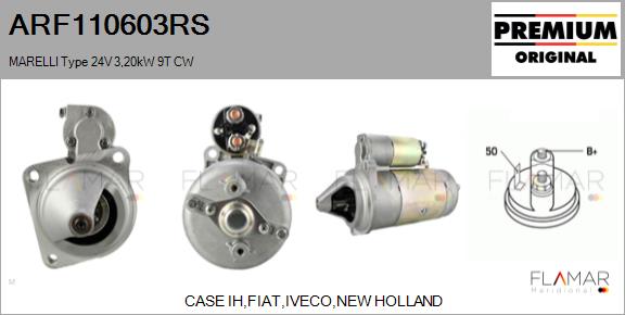 Starter ARF110603RS FLAMAR