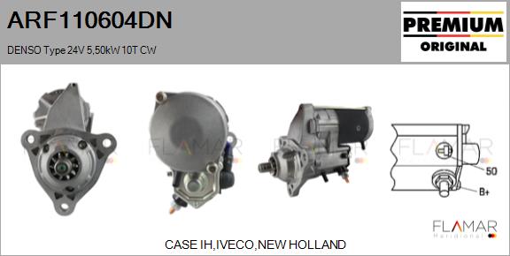 Starter ARF110604DN FLAMAR