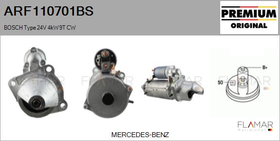 Starter ARF110701BS FLAMAR