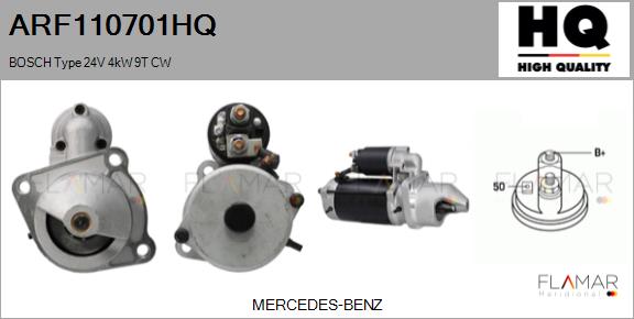 Starter ARF110701HQ FLAMAR