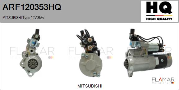 Starter ARF120353HQ FLAMAR
