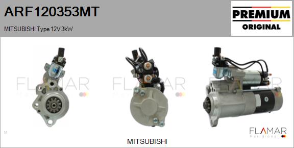 Starter ARF120353MT FLAMAR