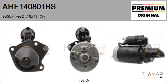 Starter ARF140801BS FLAMAR