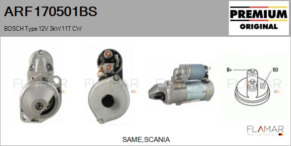 Starter ARF170501BS FLAMAR