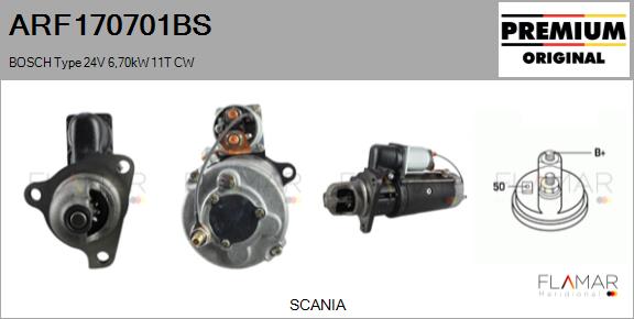 Starter ARF170701BS FLAMAR