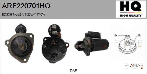 Starter ARF220701HQ FLAMAR
