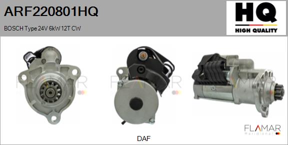 Starter ARF220801HQ FLAMAR