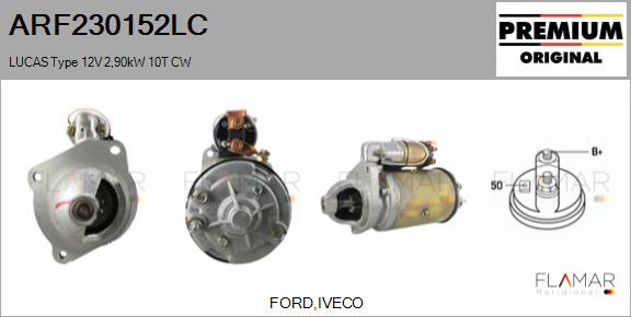 Starter ARF230152LC FLAMAR