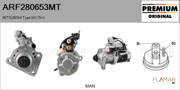 Starter ARF280653MT FLAMAR