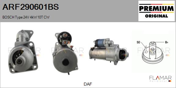 Starter ARF290601BS FLAMAR