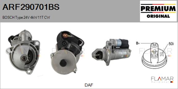 Starter ARF290701BS FLAMAR