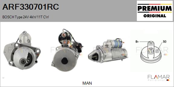 Starter ARF330701RC FLAMAR