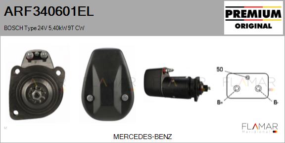 Starter ARF340601EL FLAMAR