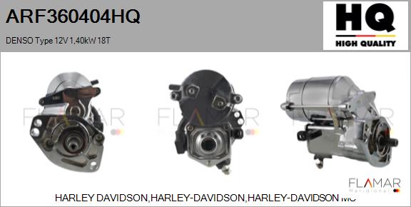 Starter ARF360404HQ FLAMAR