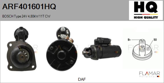Starter ARF401601HQ FLAMAR