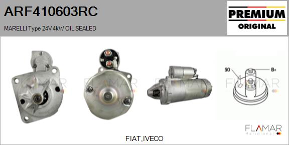 Starter ARF410603RC FLAMAR